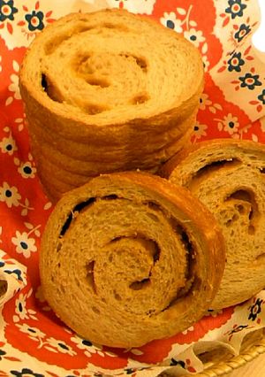 トヨ型で♪カフェオレチョコチップ食パン-レシピのメイン写真