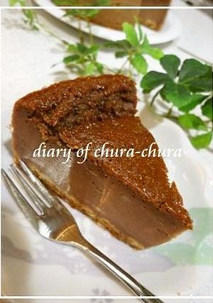 ヨーグルトでチョコケーキ☆チーズケーキ風-レシピのメイン写真