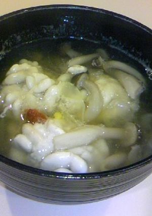 白子のスープ-レシピのメイン写真