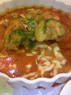 骨付きチキンのトマトソース煮込み-レシピのメイン写真