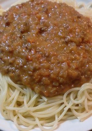 生トマトでミートソース-レシピのメイン写真