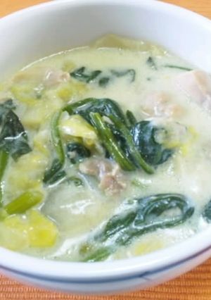 冬野菜たっぷりクリームシチュー-レシピのメイン写真
