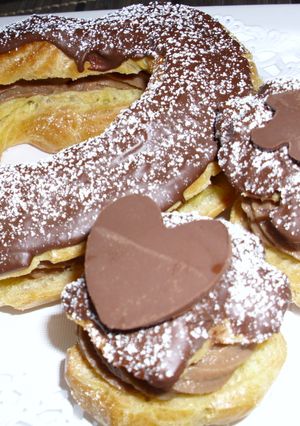 チョコがけシュークリーム♡-レシピのメイン写真