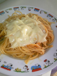超簡単、トマトパスタ?-レシピのメイン写真