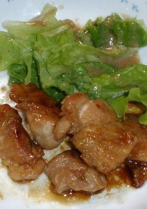 味付け簡単！鶏もも肉の炭火すき焼き風-レシピのメイン写真