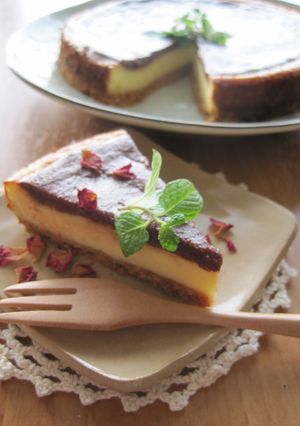 カフェモカチーズケーキ-レシピのメイン写真