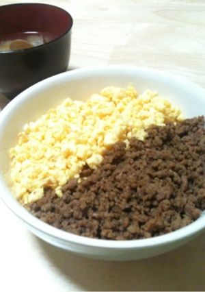簡単♬ 失敗無し‼の☆そぼろ丼☆-レシピのメイン写真