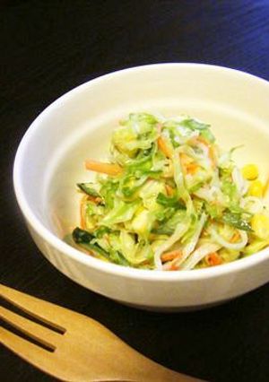 野菜たっぷりコールスローサラダ-レシピのメイン写真
