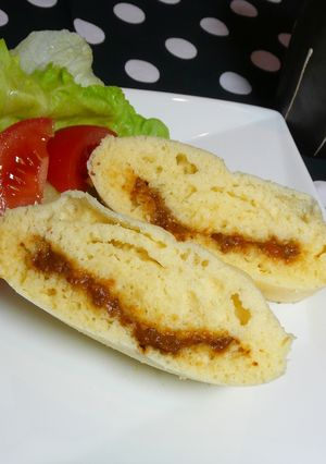 ルクエでおかず蒸しパン-レシピのメイン写真