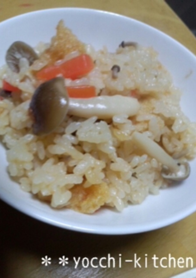簡単♪しめじの炊き込みご飯-レシピのメイン写真