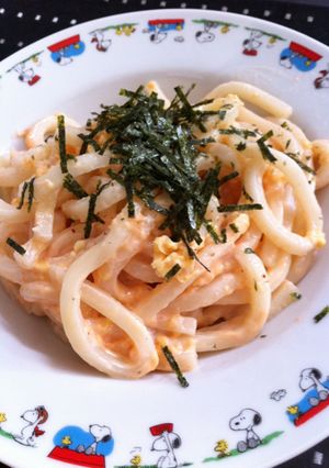 ✿明太子マヨうどん✿-レシピのメイン写真