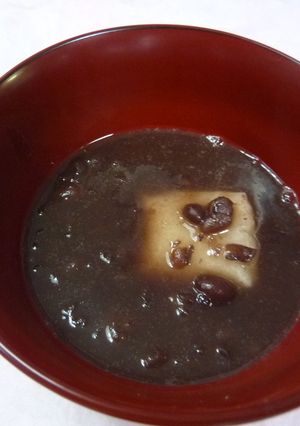 ぜんざい（おしるこ）-レシピのメイン写真