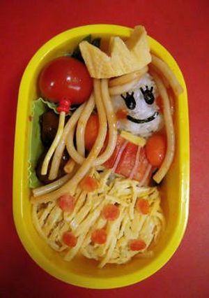 キャラ弁☆散らし寿司のお弁当☆幼稚園-レシピのメイン写真