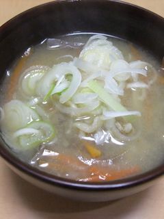 千切り野菜いっぱい豚汁♪-レシピのメイン写真