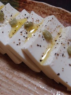 塩豆腐用 ドレッシング2種-レシピのメイン写真