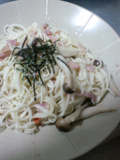 超簡単昆布茶 ペペロンチーノそうめん-レシピのメイン写真