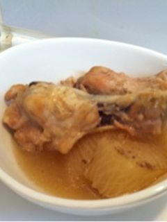 手羽元と大根のスープ煮-レシピのメイン写真