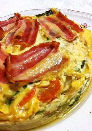 簡単♪野菜たっぷりキッシュ-レシピのメイン写真