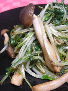 水菜のバルサミコゆずコショー炒め-レシピのメイン写真