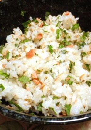 生姜風味の綺麗な御飯✿-レシピのメイン写真