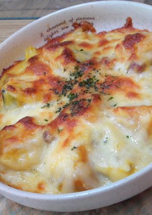 かぼちゃグラタン-レシピのメイン写真