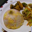 簡単♪鮭あらほぐしと卵のまぜごはん☆