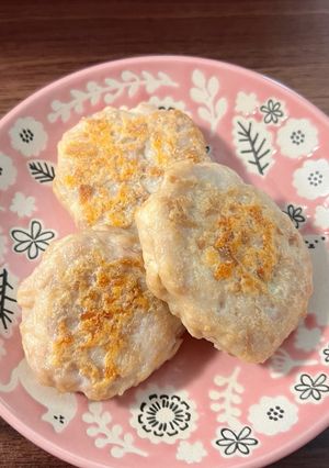 【離乳食後期～】簡単ネギトロハンバーグ-レシピのメイン写真