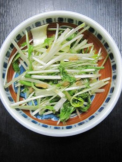 セロリと水菜のなめ茸和え-レシピのメイン写真
