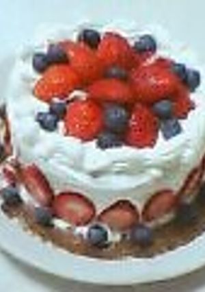 お誕生日ケーキ-レシピのメイン写真