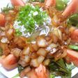 リケン青シソドレのホット豆腐玉葱サラダ