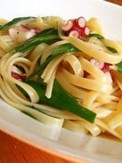 たことニラのパスタ☆ランチ☆-レシピのメイン写真