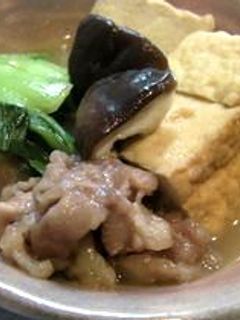 厚揚げと青梗菜の煮物-レシピのメイン写真