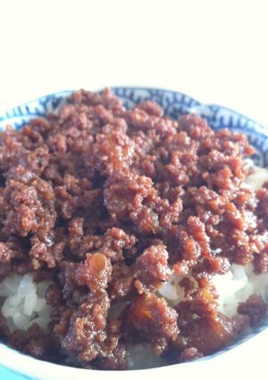 エゾ鹿肉のそぼろ丼-レシピのメイン写真