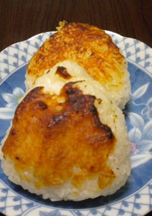 簡単・青じそ香る味噌焼きおにぎり-レシピのメイン写真