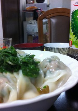 青じそ水餃子-レシピのメイン写真