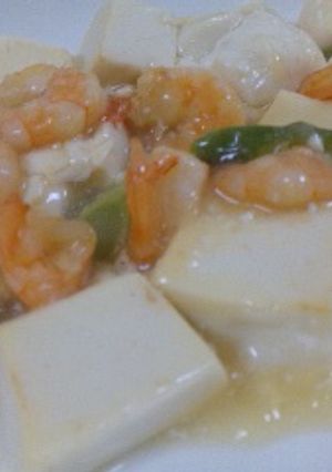 ☆えび塩マーボー豆腐☆-レシピのメイン写真