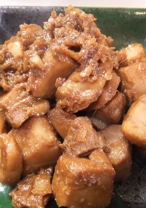 ご飯がなくなる！まぐろの角煮-レシピのメイン写真