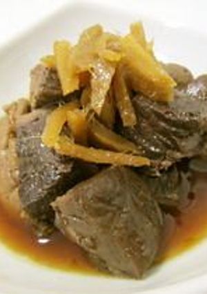 まぐろのあらでしょうが煮-レシピのメイン写真