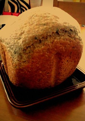 HB☆ゴマとひじきの全粒粉パン-レシピのメイン写真