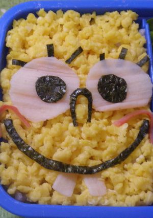 ★キャラ弁　スポンジボブ★-レシピのメイン写真