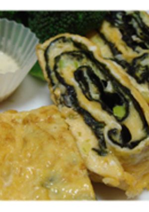 焼海苔と卵のミルフィーユ風*卵焼き-レシピのメイン写真