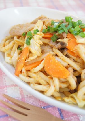 焼きうどん✿ゴマキムチ味♫-レシピのメイン写真