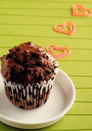 ラムレーズンとチョコのマフィン。-レシピのメイン写真