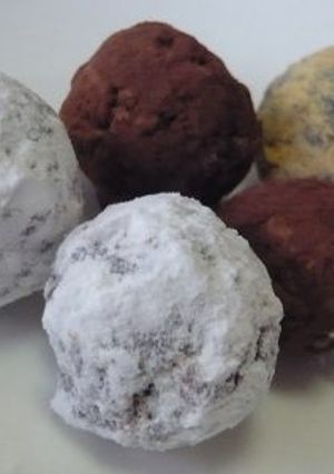 子供と一緒にトリュフ風チョコレート-レシピのメイン写真