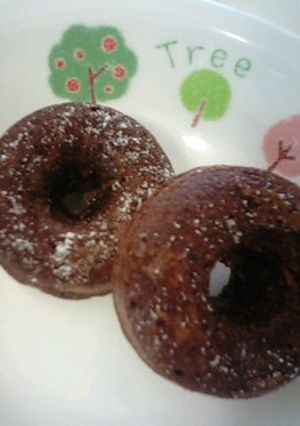 ヘルシーココア焼きドーナツ☆-レシピのメイン写真
