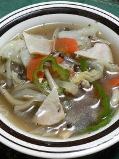 ハムとキャベツ、具だくさんのスープ-レシピのメイン写真