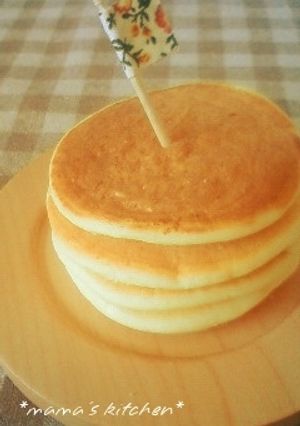 離乳食完了期〜ふんわりメレンゲパンケーキ-レシピのメイン写真
