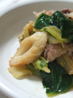 10分でできる!牛小間肉と白菜の煮浸し-レシピのメイン写真