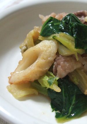 10分でできる！牛小間肉と白菜の煮浸し-レシピのメイン写真