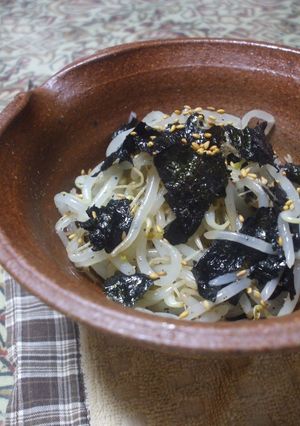 海苔もやし-レシピのメイン写真